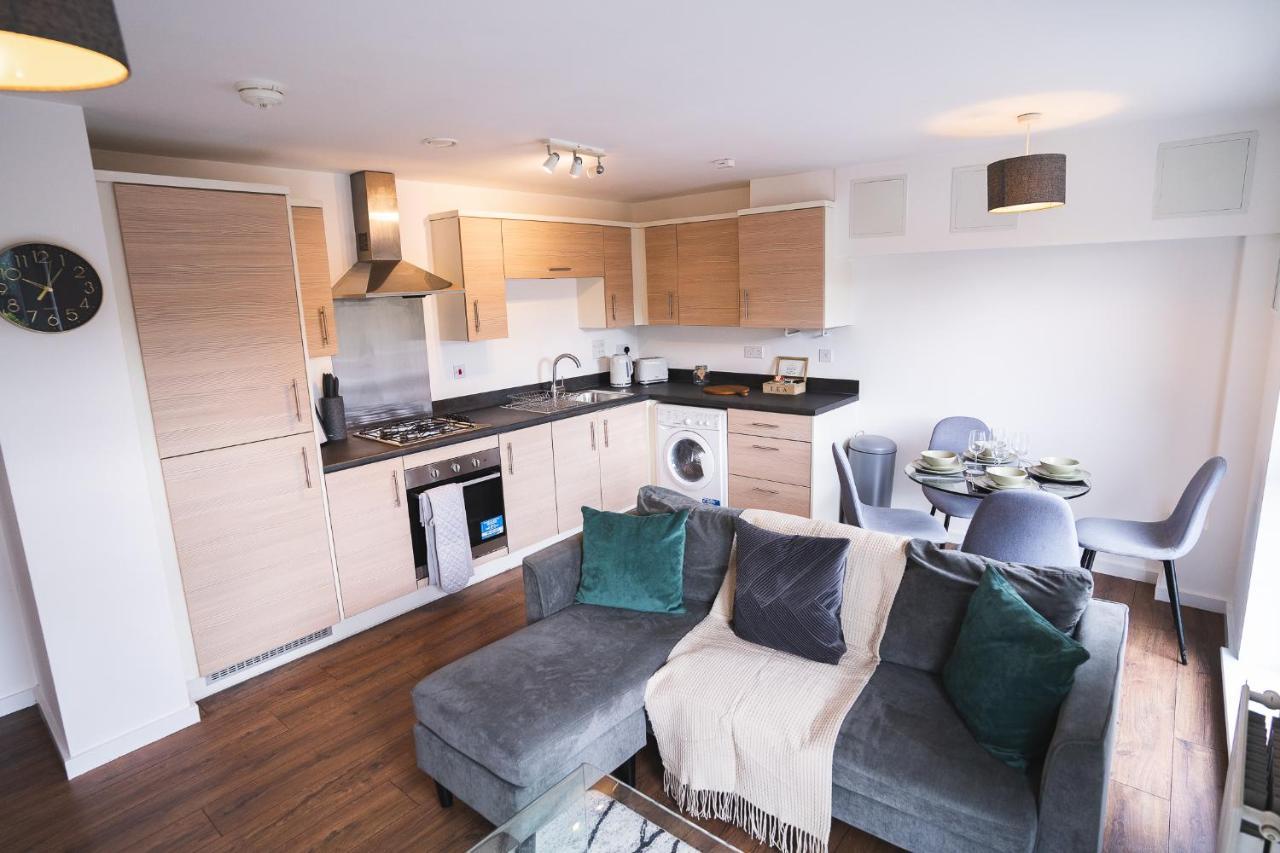 City Centre 2-Bed - New - Free Wi-Fi - Central Manchester Luaran gambar